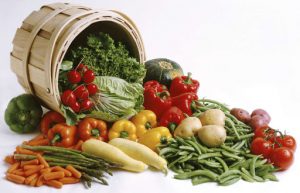 zdrowa żywność, warzywa i owoce